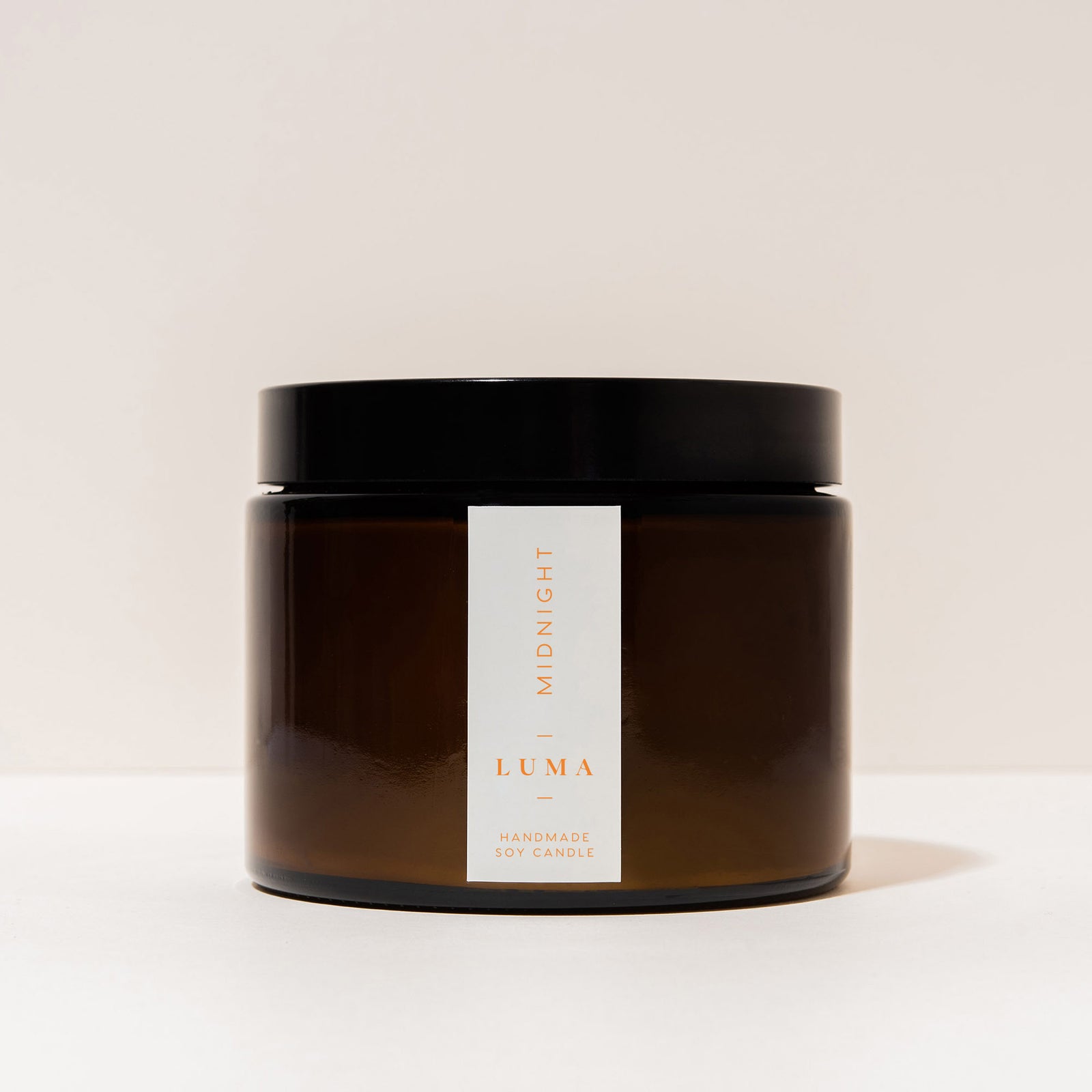 Midnight | Handmade Soy Wax Candle - Luma Candles